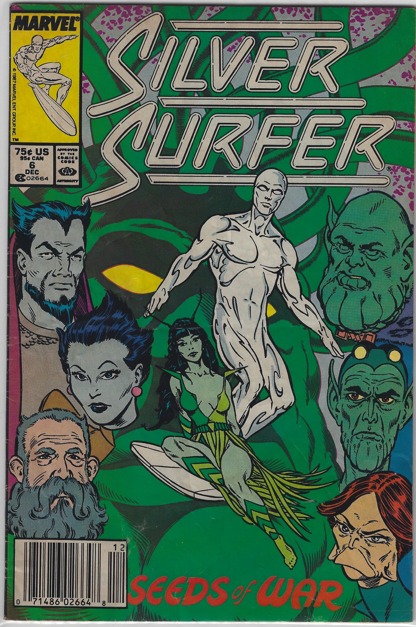 Comic Book: Silver Surfer #6 (newsstand)