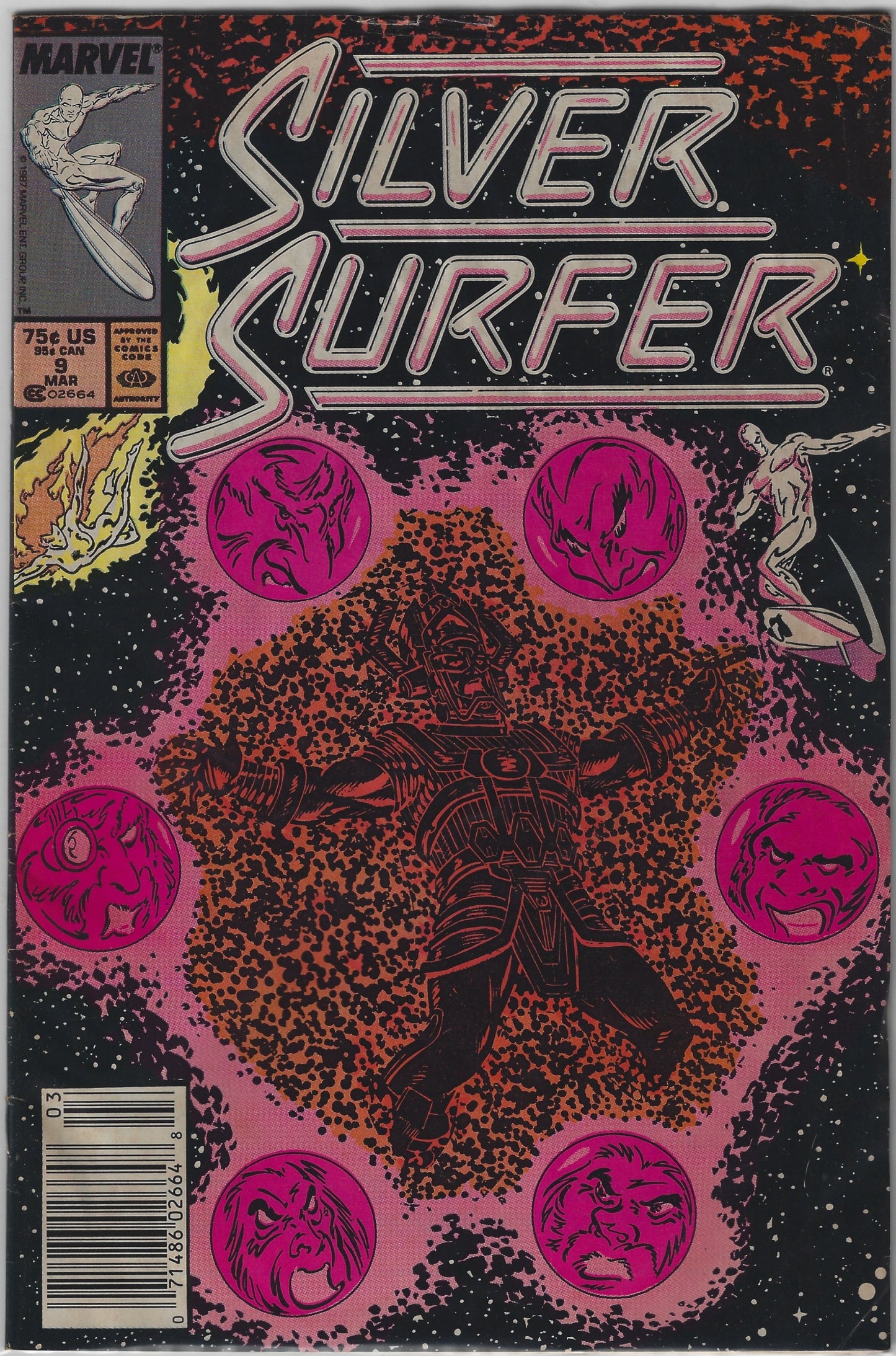 Comic Book: Silver Surfer #9 (Newsstand)