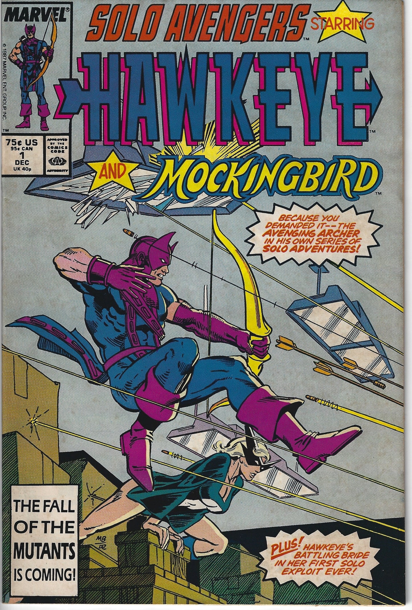 Comic Book: Solo Avengers Hawkeye (Series)