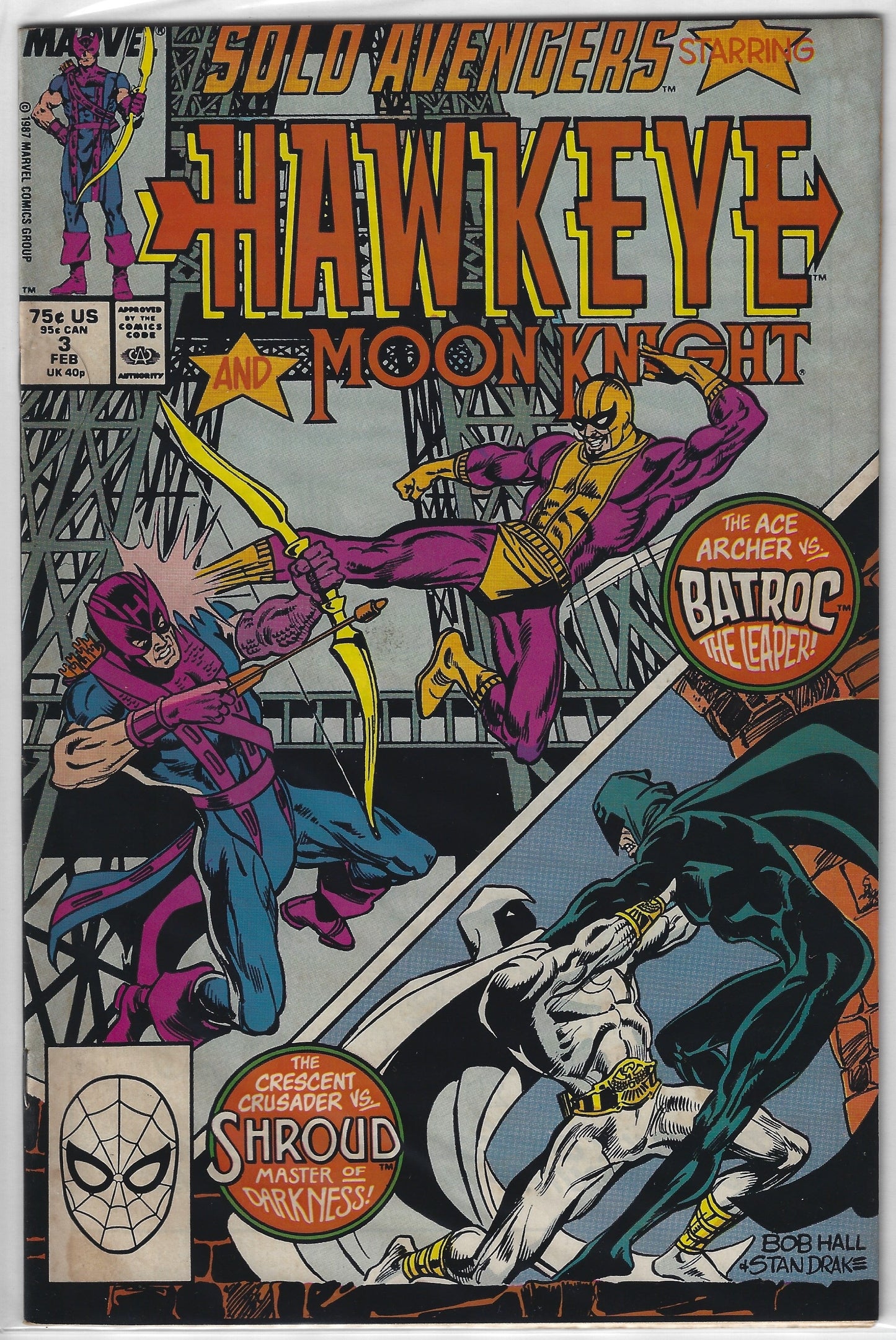 Comic Book: Solo Avengers Hawkeye (Series)