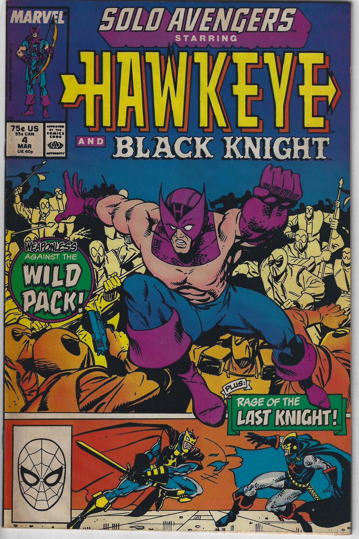 Comic Book: Solo Avengers Hawkeye (Series)