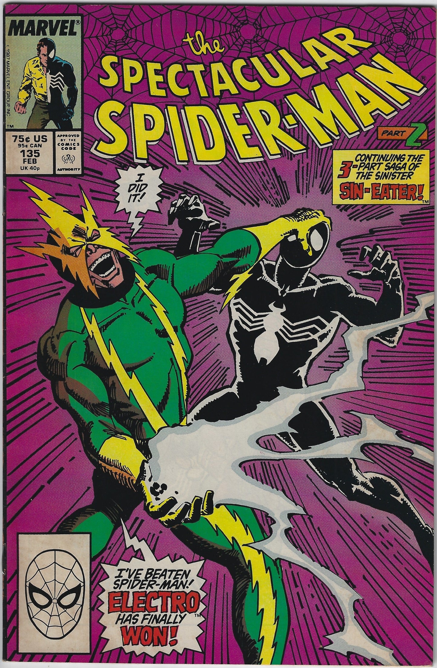 Comic Book: Spectacular Spider-Man, The #135