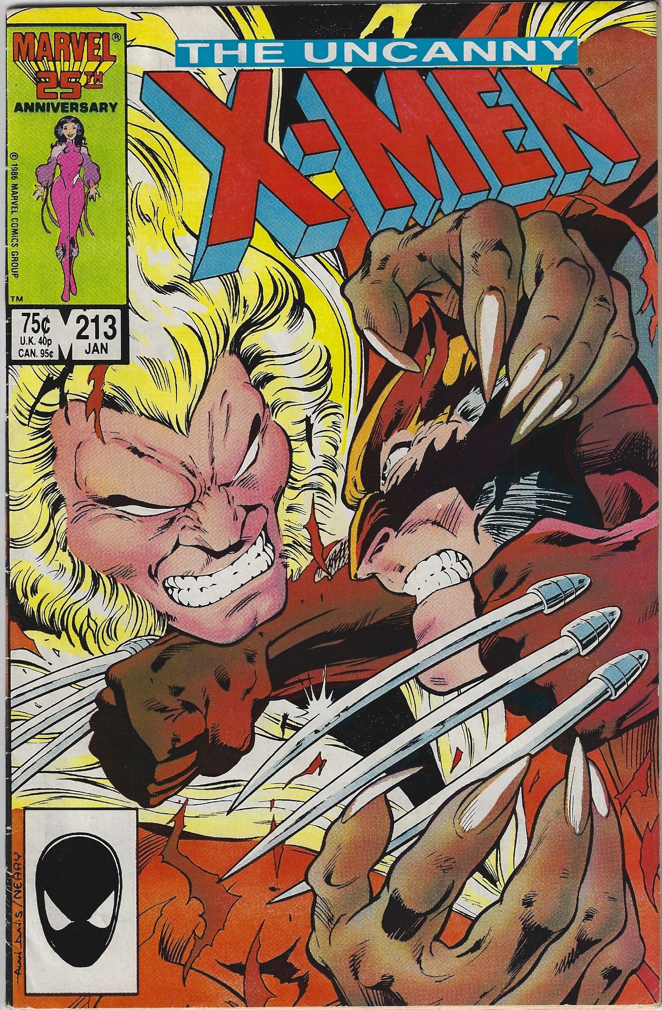Comic Book: Uncanny X-Men, The #210 211 212 213 214 215 216 217 218 219*
