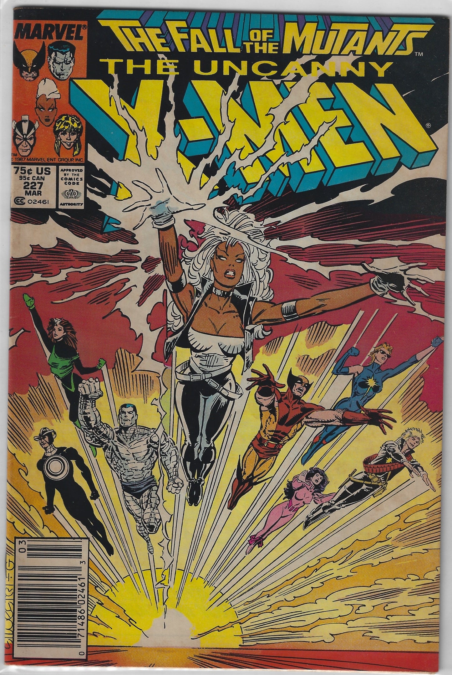 Comic Book: Uncanny X-Men, The #227 (Newsstand)