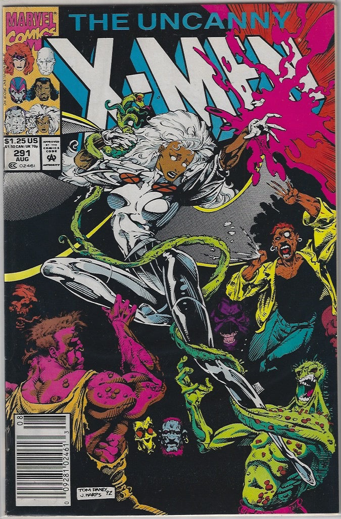 Comic Book: Uncanny X-Men, The #290 291 292 293 297 298 #299 *