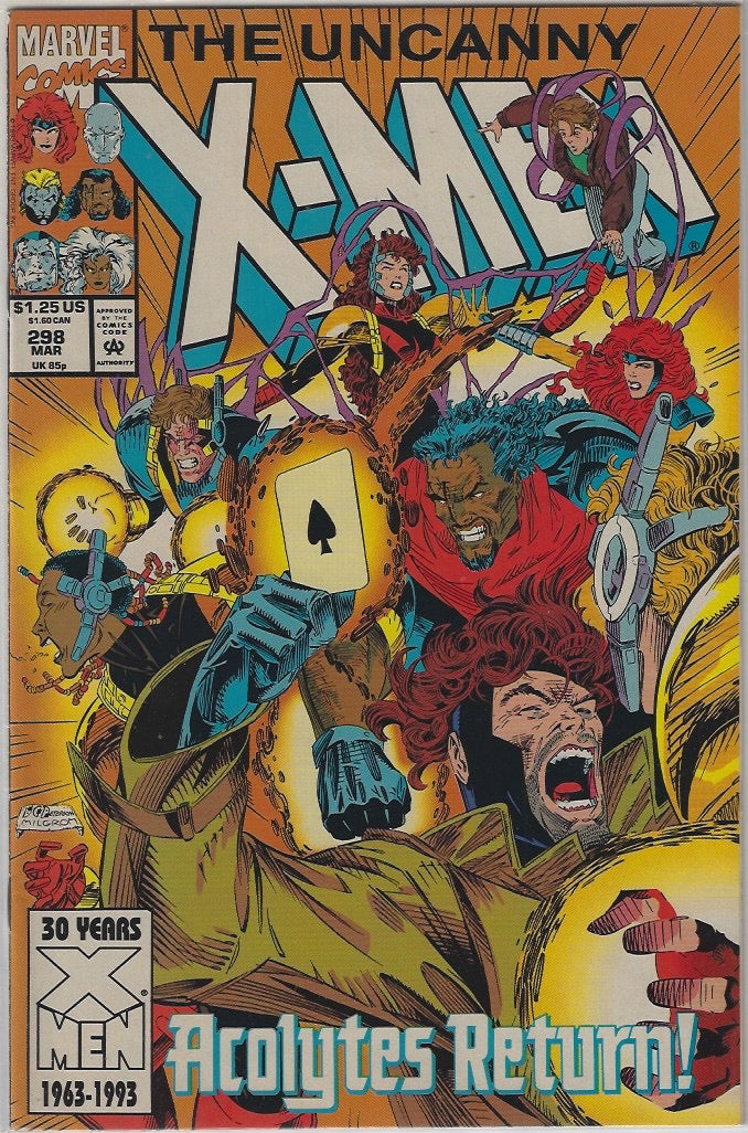 Comic Book: Uncanny X-Men, The #290 291 292 293 297 298 #299 *