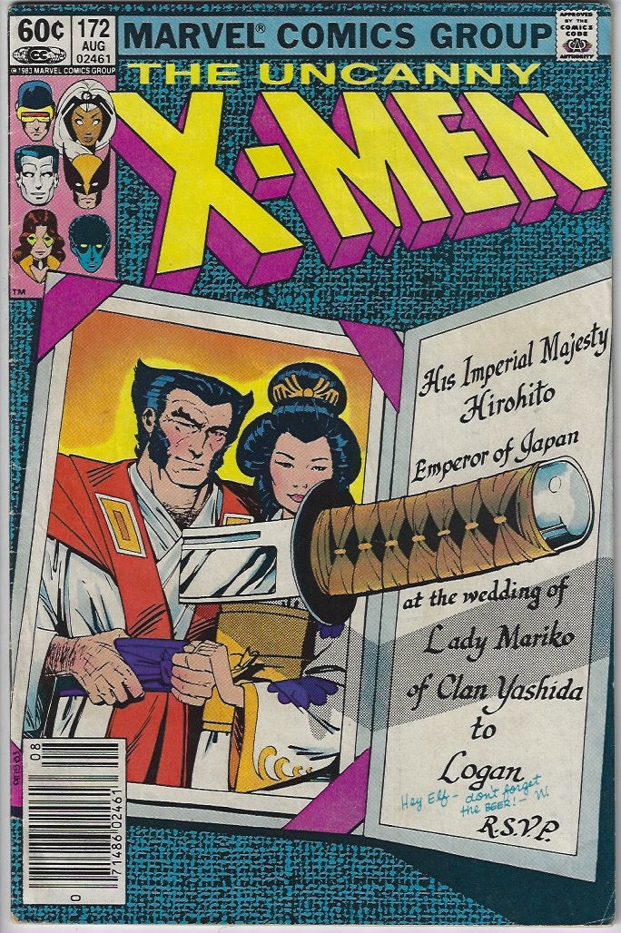 Comic Book: Uncanny X-Men, The #170 171 172 173 174 175 176 177 178 179 *