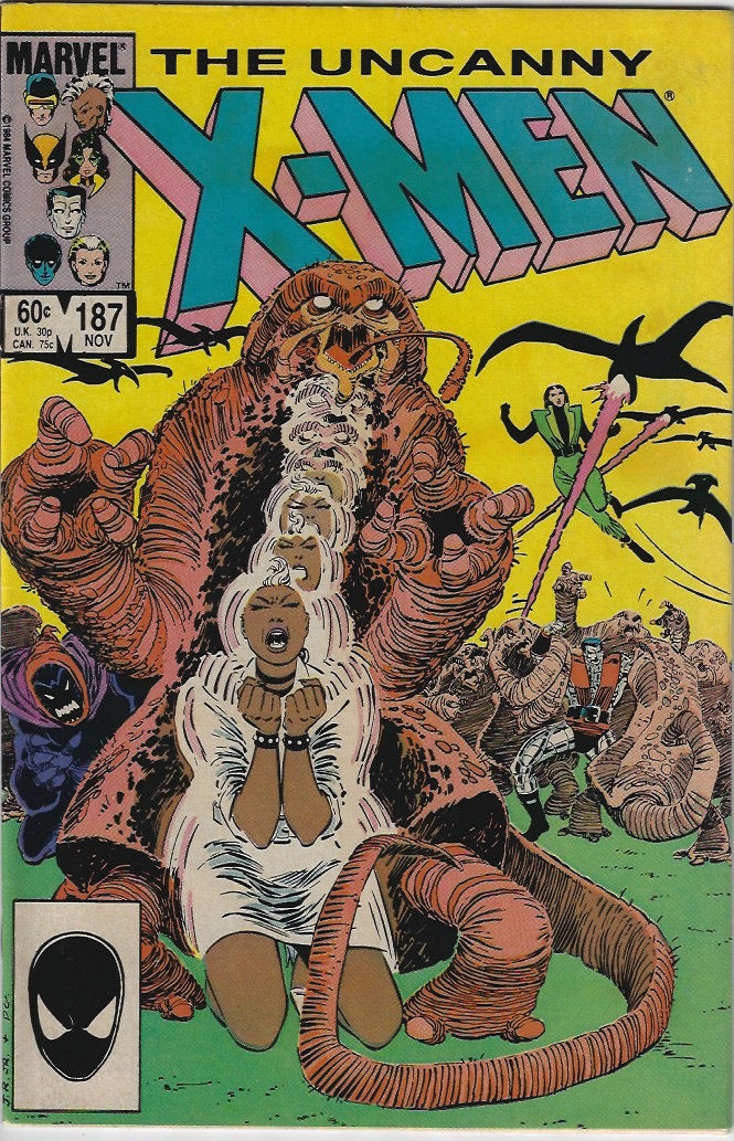 Comic Book: Uncanny X-Men, The #180 181 182 184 185 186 187 188 189 *