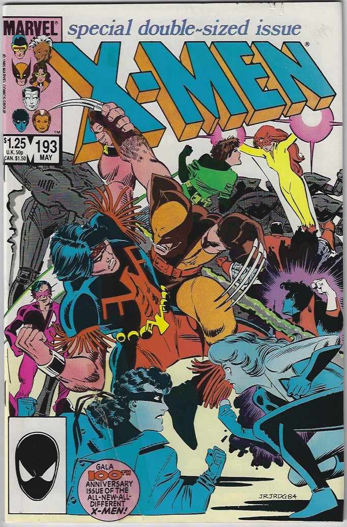 Comic Book: Uncanny X-Men, The #190 191 192 193 194 195 196 197 198 199 *