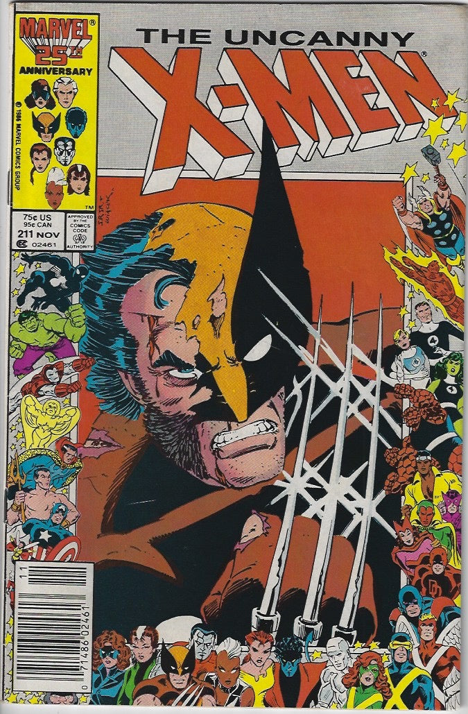 Comic Book: Uncanny X-Men, The #210 211 212 213 214 215 216 217 218 219*