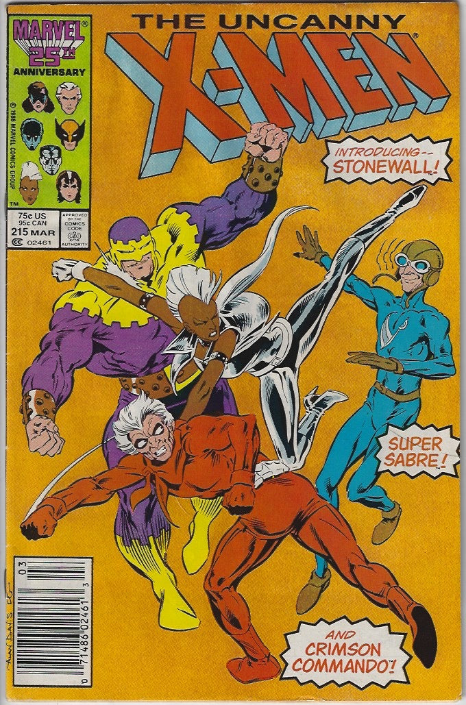 Comic Book: Uncanny X-Men, The #210 211 212 213 214 215 216 217 218 219*