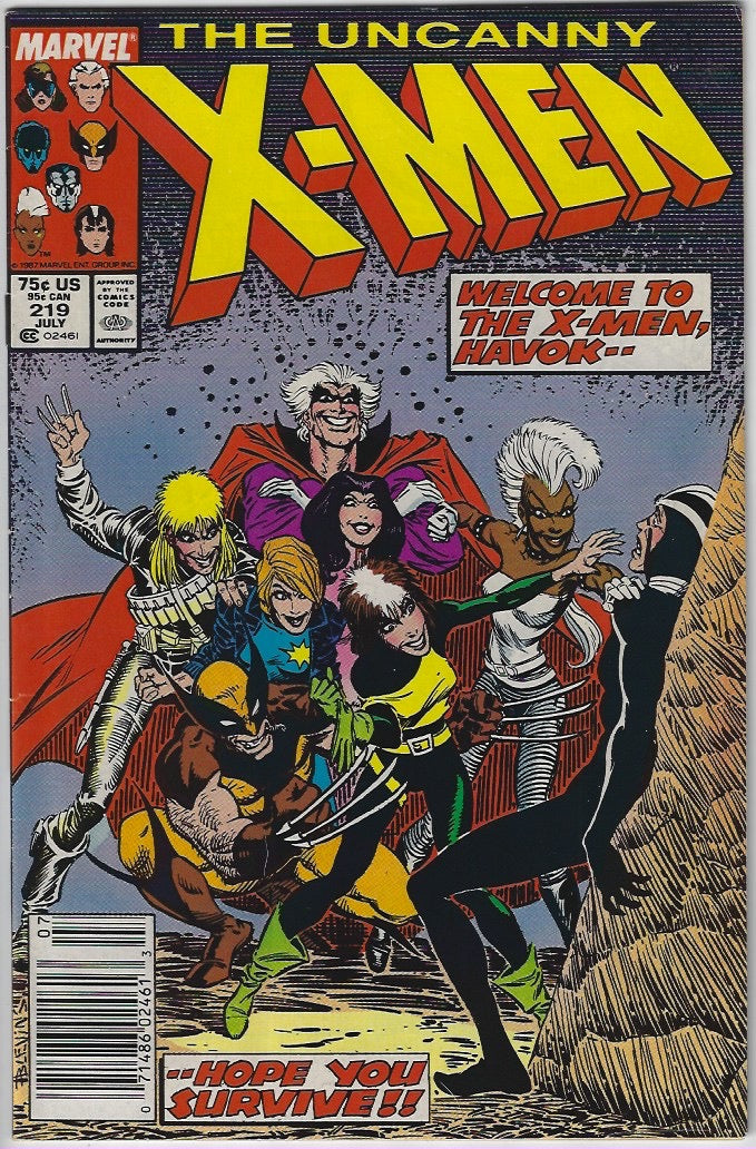 Comic Book: Uncanny X-Men, The #210 211 212 213 214 215 216 217 218 219*