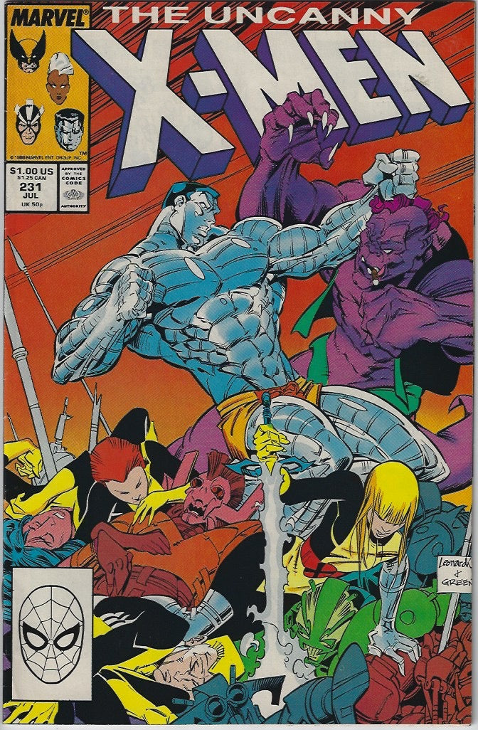 Comic Book: Uncanny X-Men, The #230 231 232 233 234 235 236 237 238 239 *