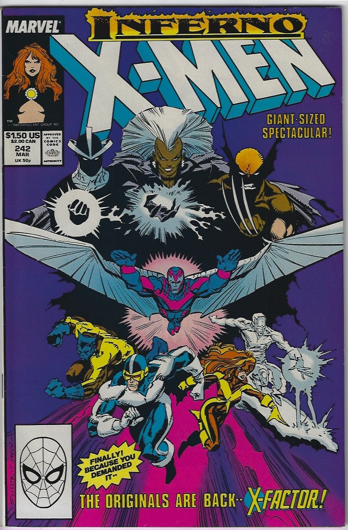 Comic Book: Uncanny X-Men, The #240 241 242 243 244 245 246 247 248 249 *