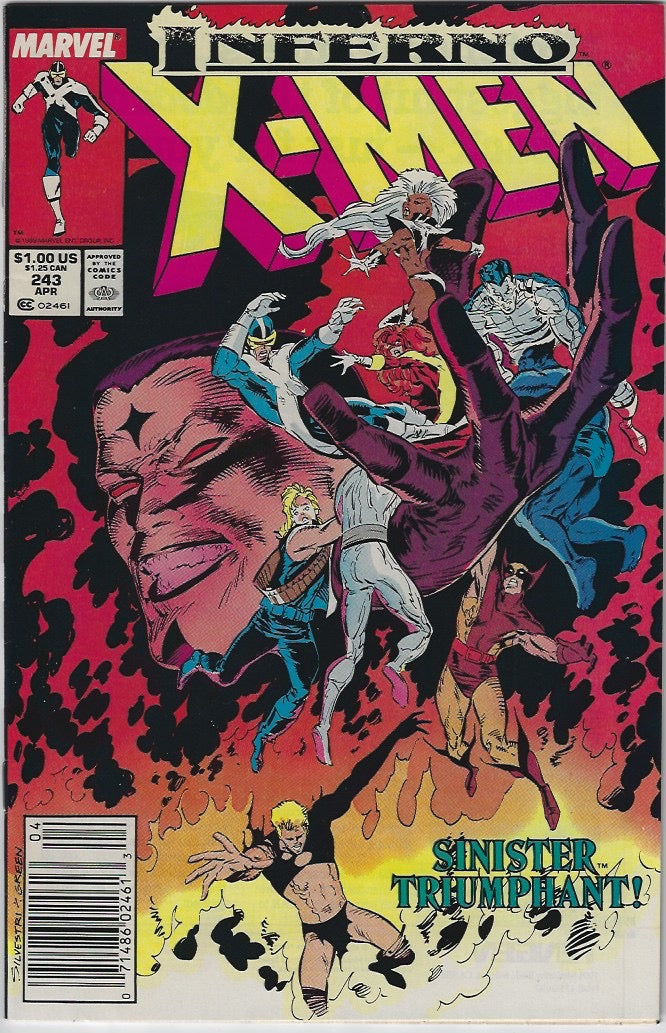 Comic Book: Uncanny X-Men, The #240 241 242 243 244 245 246 247 248 249 *