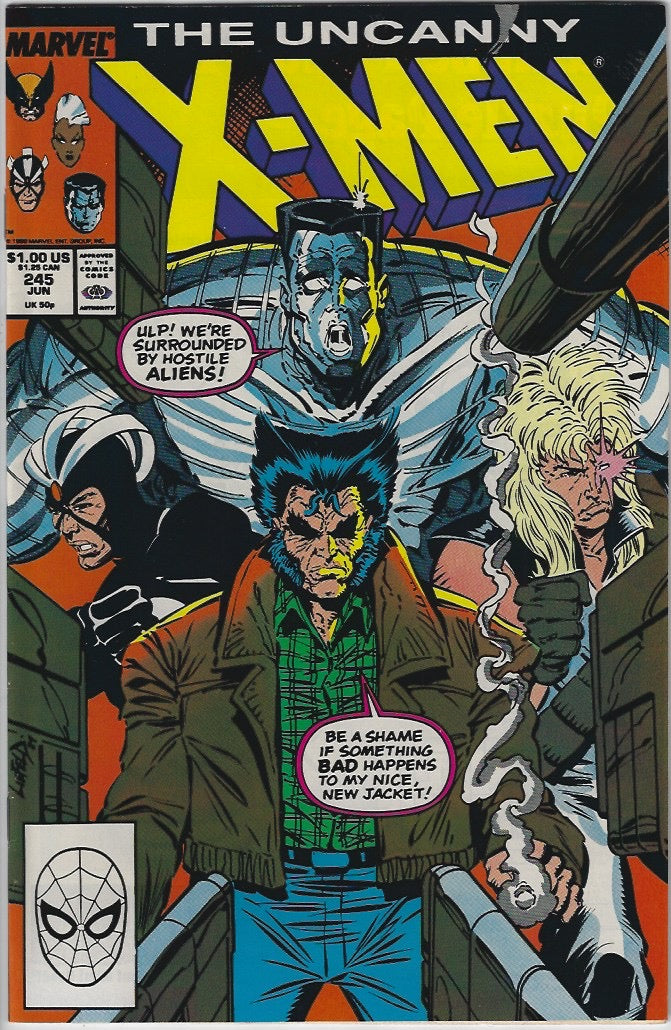 Comic Book: Uncanny X-Men, The #240 241 242 243 244 245 246 247 248 249 *