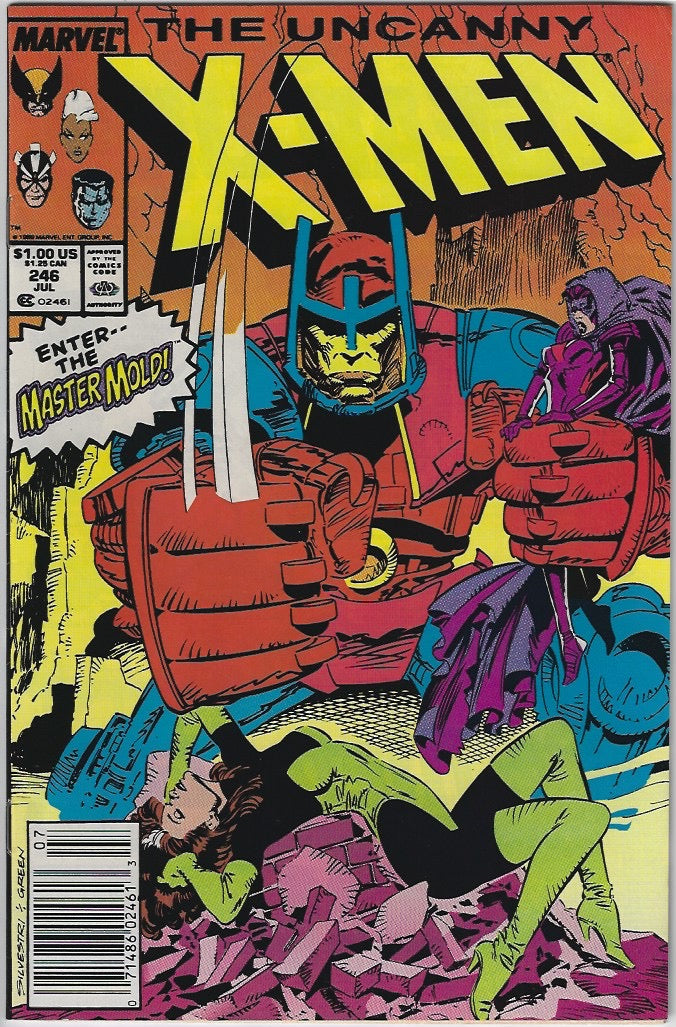 Comic Book: Uncanny X-Men, The #240 241 242 243 244 245 246 247 248 249 *