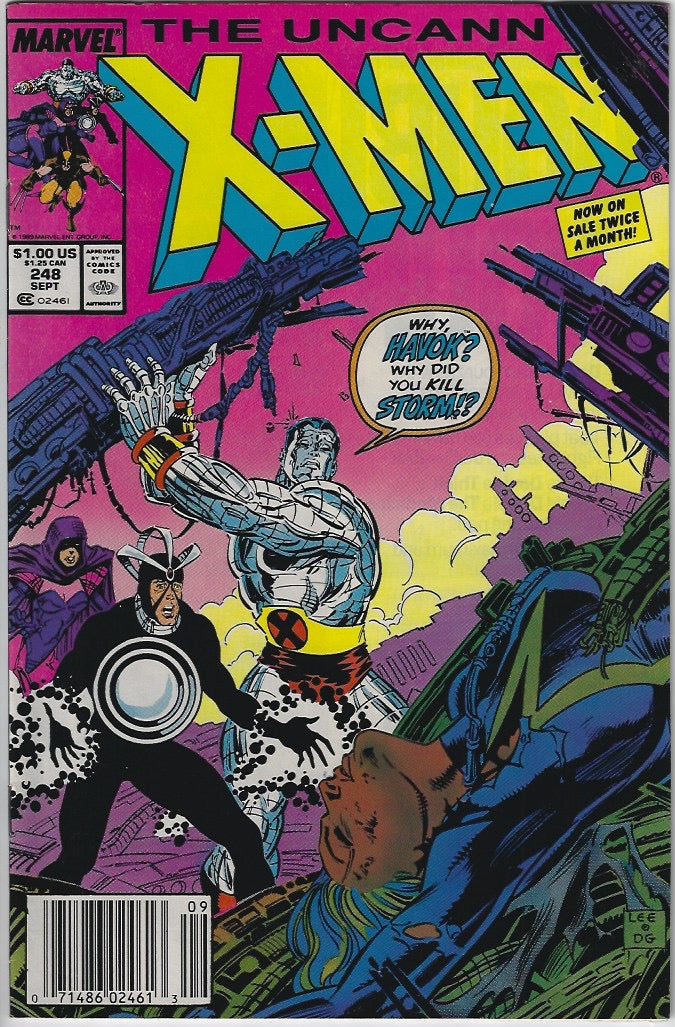 Comic Book: Uncanny X-Men, The #240 241 242 243 244 245 246 247 248 249 *
