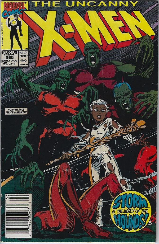 Comic Book: Uncanny X-Men, The #260 261 262 263 264 265 266 267 269 *