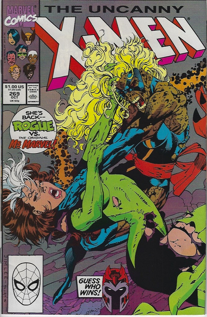Comic Book: Uncanny X-Men, The #260 261 262 263 264 265 266 267 269 *