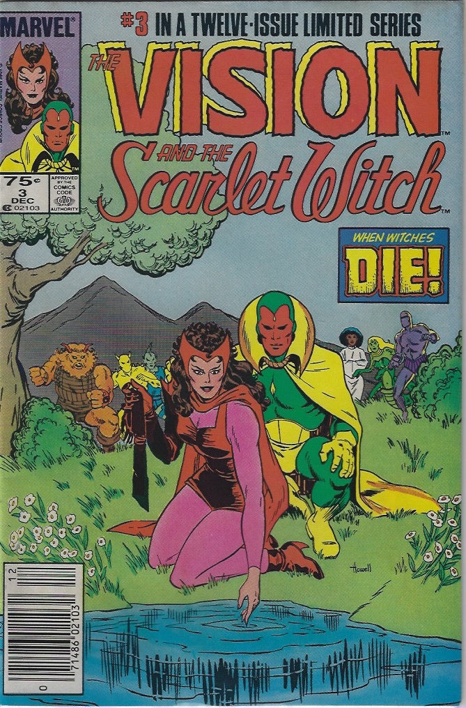 Comic Book: Vision and The Scarlet Witch #1 thru 9 (Series)