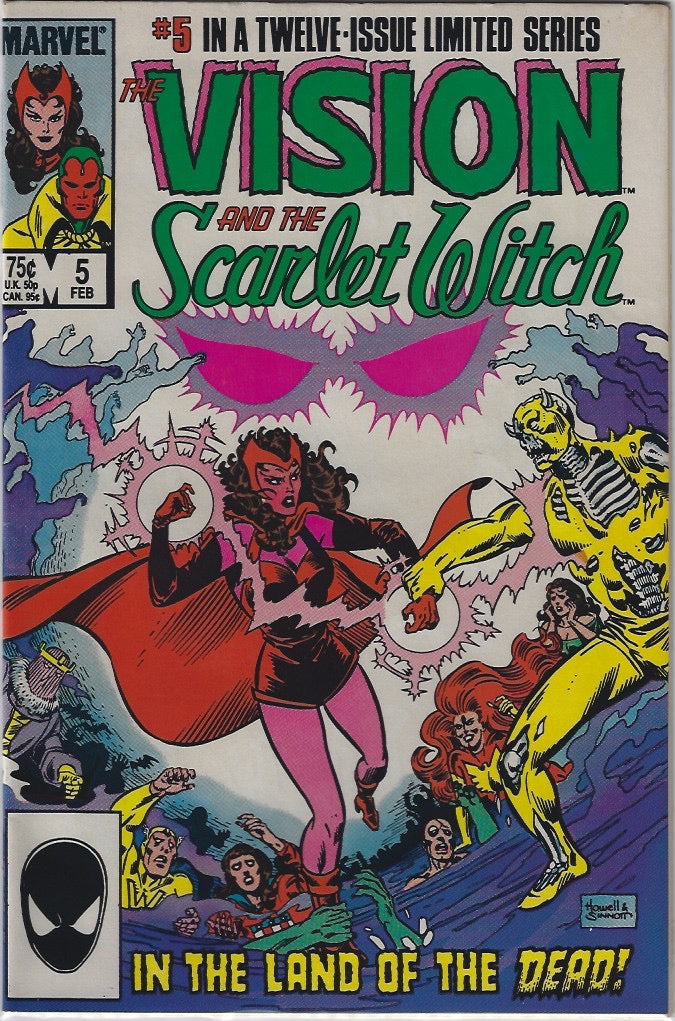 Comic Book: Vision and The Scarlet Witch #1 thru 9 (Series)
