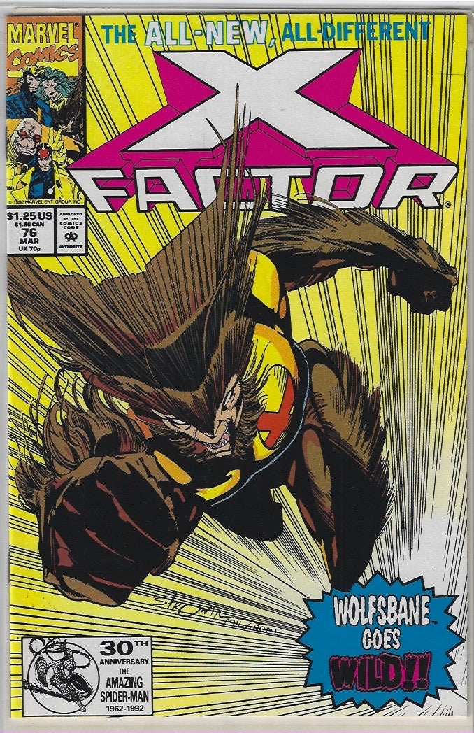 Comic Book: X-Factor #72 73 75 76 77 78 79 *