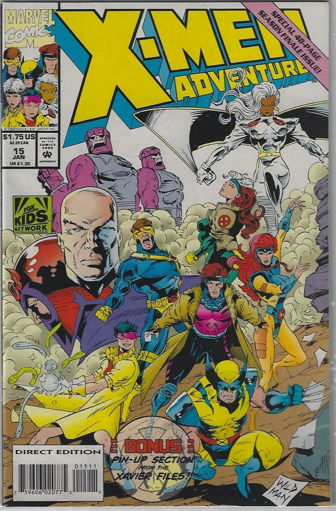 Comic Book: X-Men Adventures #15 (Direct Edition) *