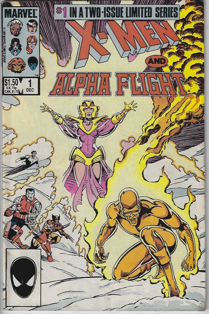 Comic Book: X-Men and Alpha Flight #1 *