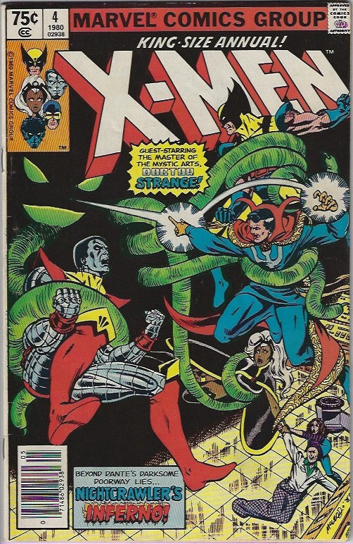 Comic Book: X-Men Annual #4 (Newsstand) *