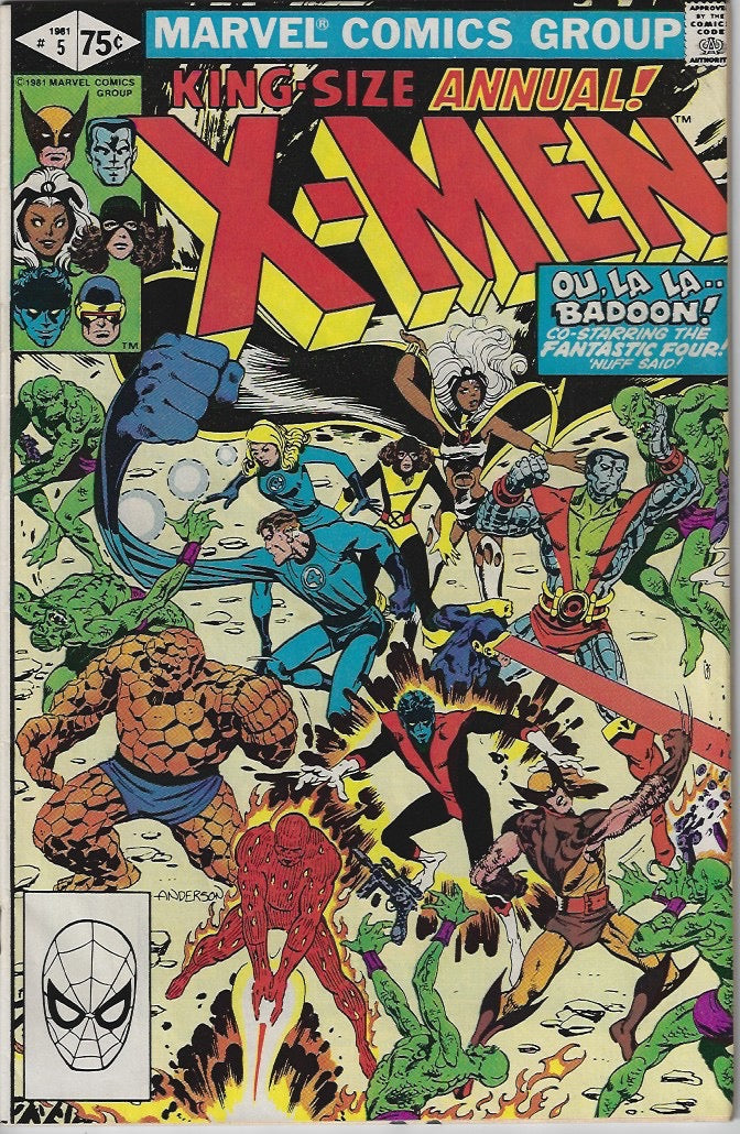 Comic Book: X-Men Annual #5 *