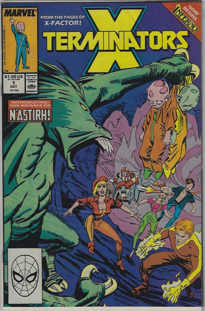 Comic Book: X-Terminators #1 2 3 4 *