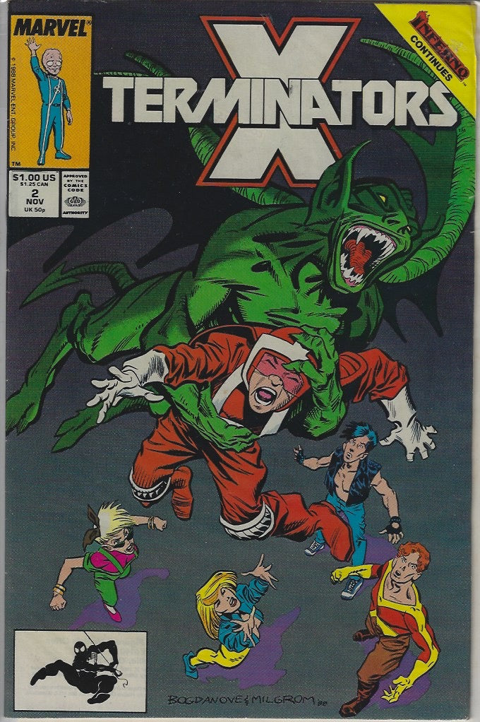 Comic Book: X-Terminators #1 2 3 4 *