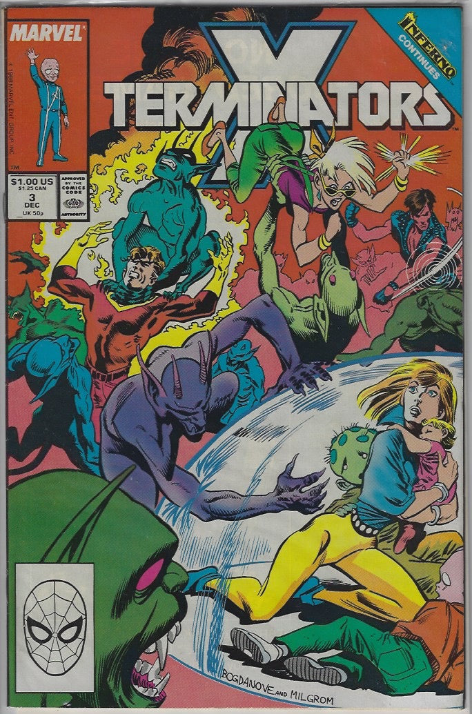 Comic Book: X-Terminators #1 2 3 4 *