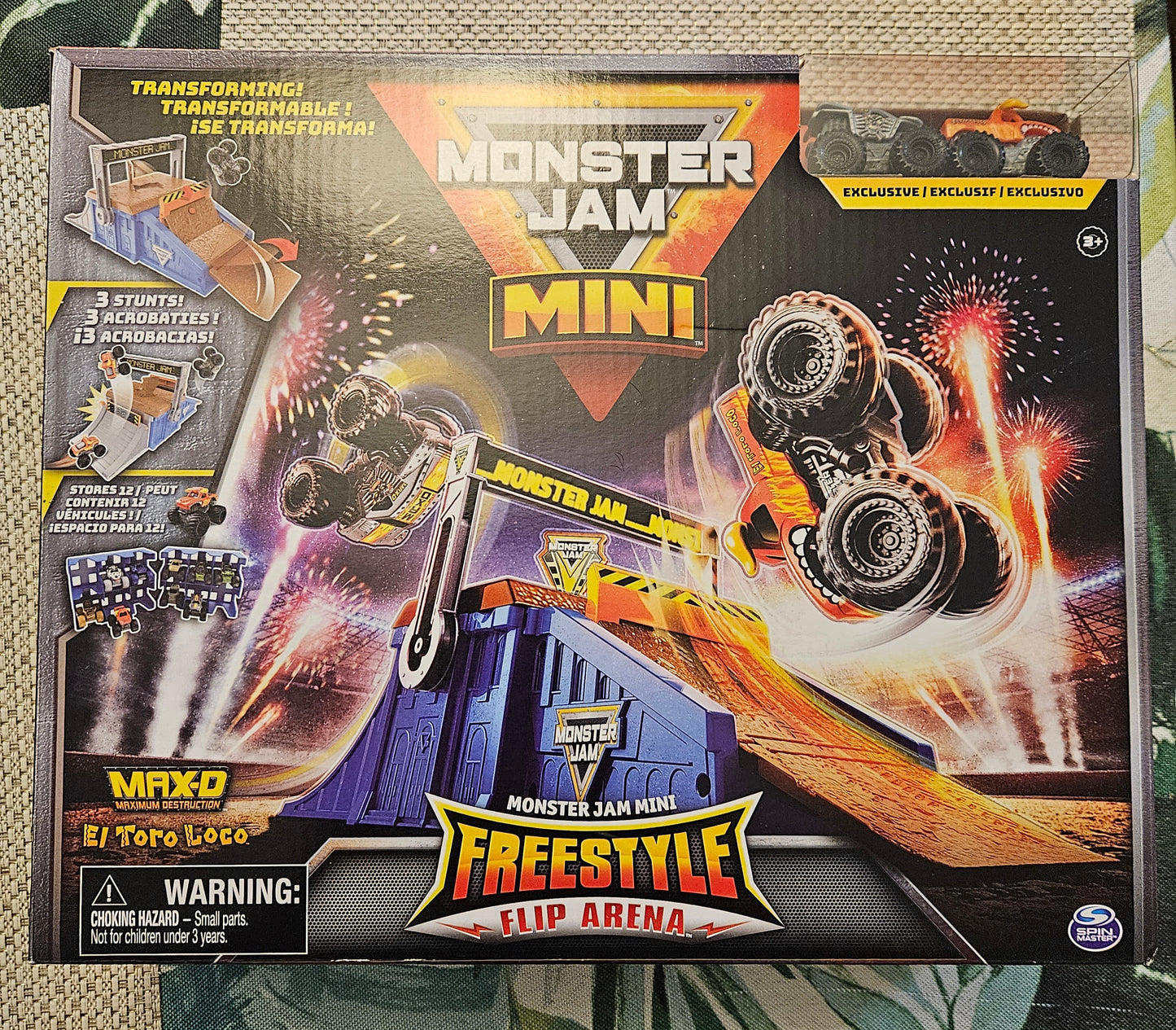 Monster Jam Mini: Freestyle Flip Arena