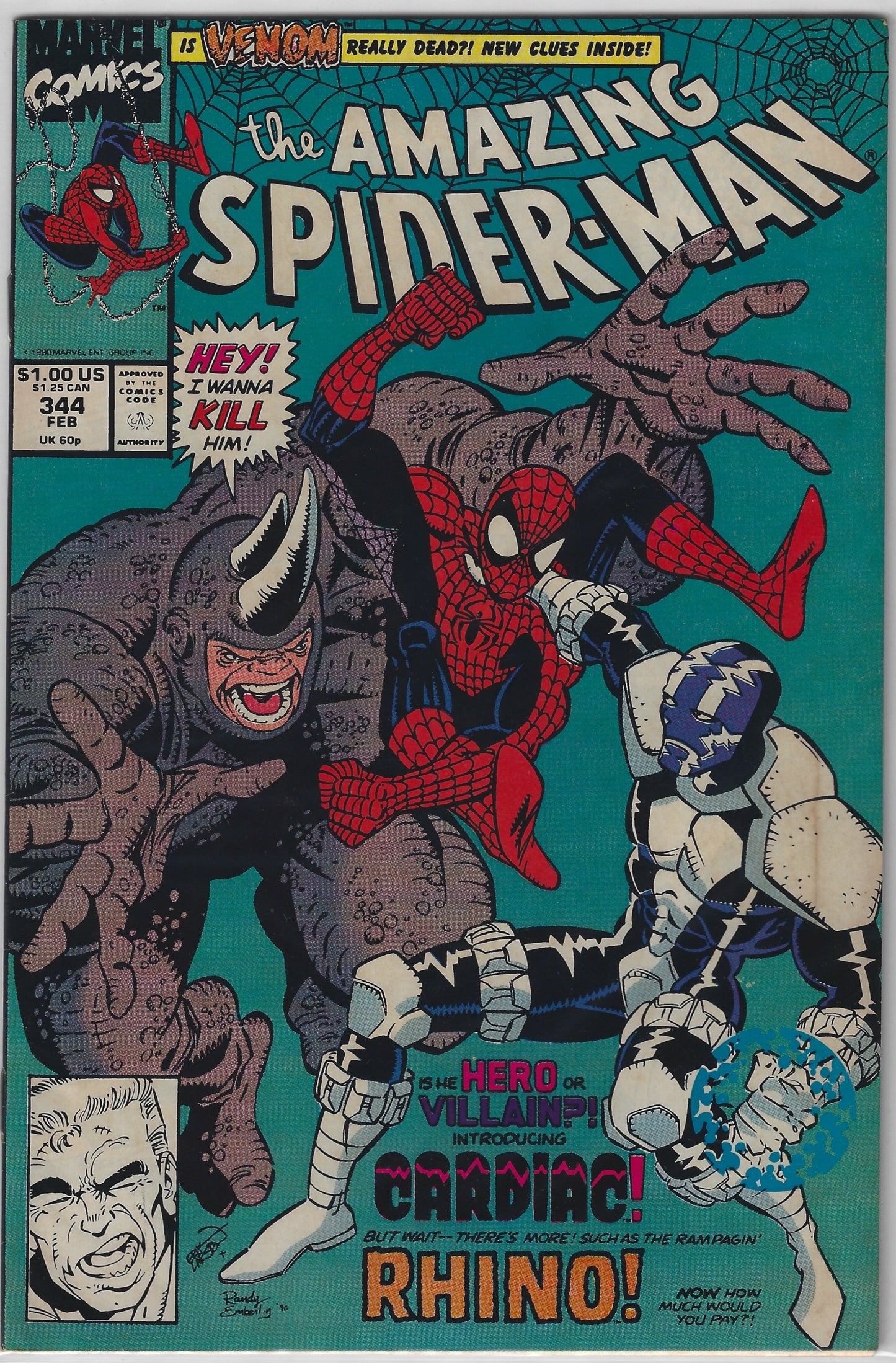 Comic Book: Amazing Spider-Man, The #344