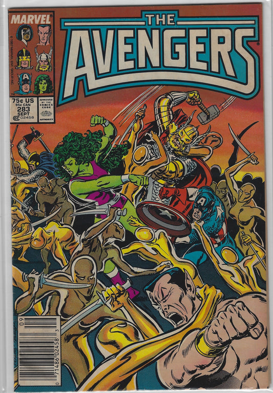 Comic Book: Avengers, The #283