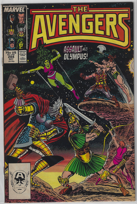 Comic Book: Avengers, The #284