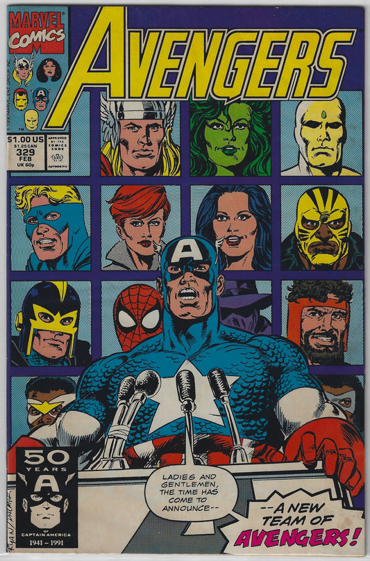 Comic Book: Avengers, The #329