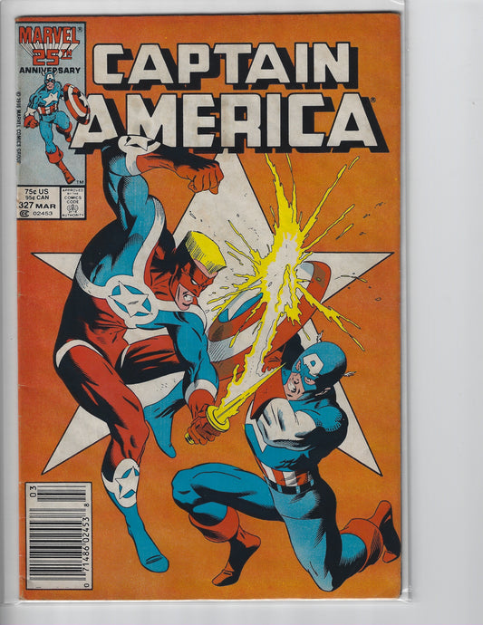 Comic Book: Captain America #327