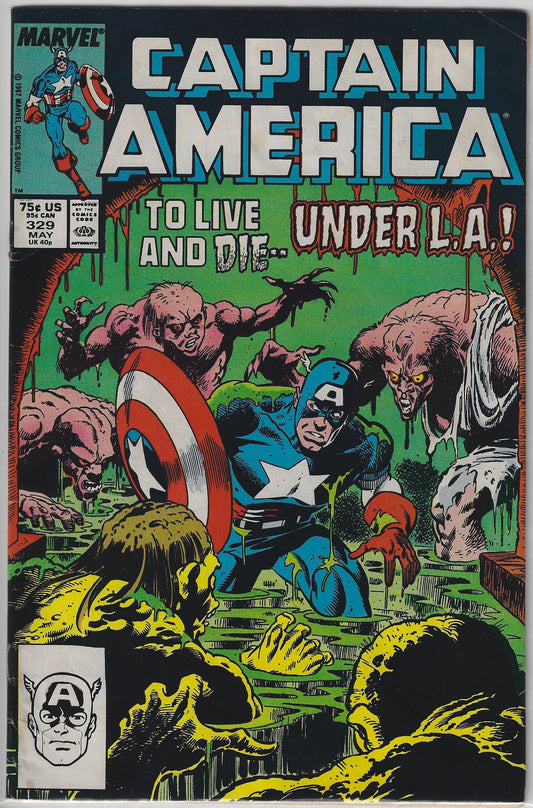 Comic Book: Captain America #329