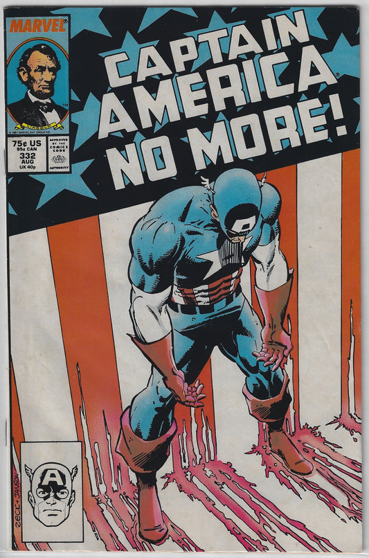 Comic Book: Captain America #332