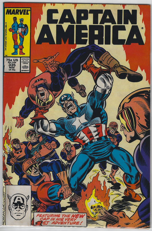 Comic Book: Captain America #335