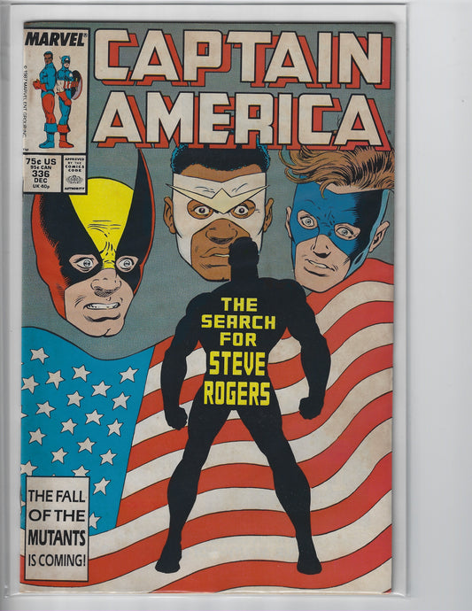 Comic Book: Captain America #336