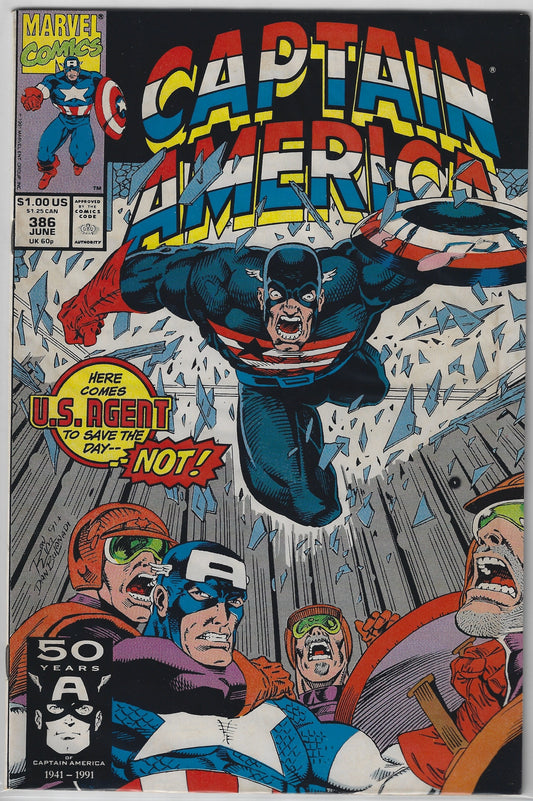 Comic Book: Captain America #386