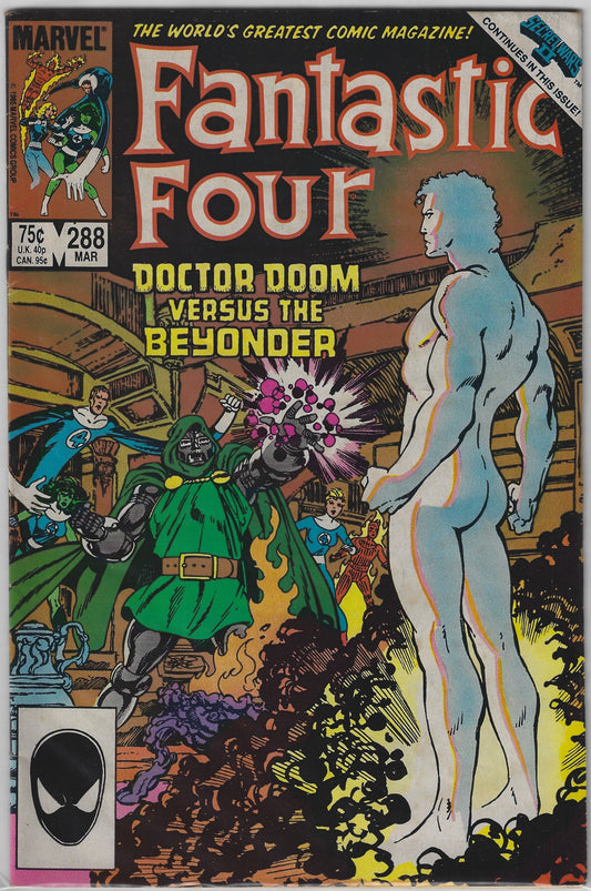 Comic Book: Fantastic Four #288