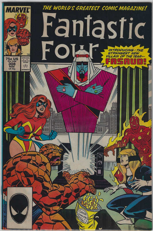 Comic Book: Fantastic Four #308