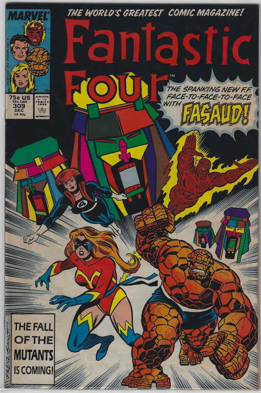 Comic Book: Fantastic Four #309