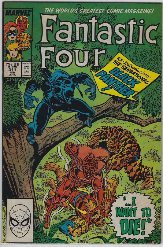 Comic Book: Fantastic Four #311