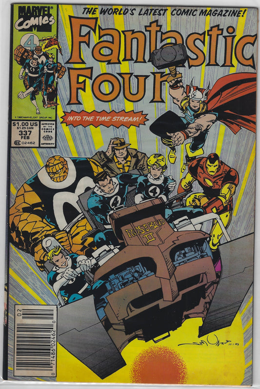 Comic Book: Fantastic Four #337 (Newsstand)